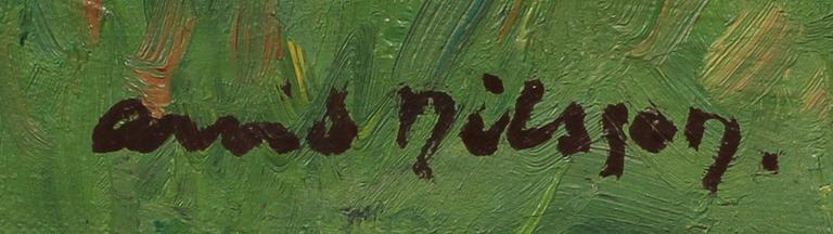 ARVID NILSSON, olja på duk, sign.