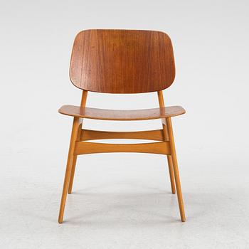 Børge Mogensen, stol, modell 155, Danmark, 1950-tal.