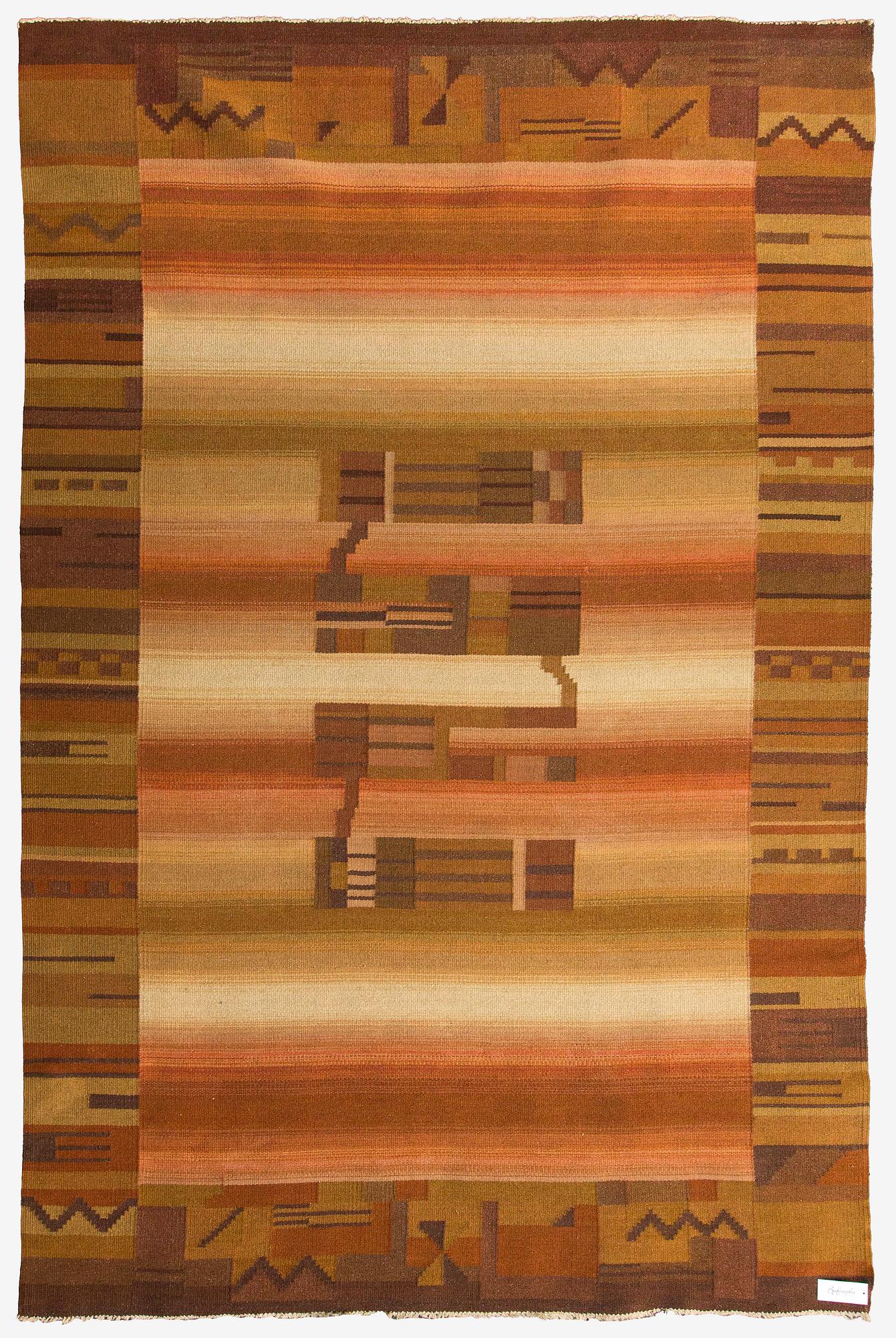 Karvalankamatto 1930-luku, noin 196 x 300cm.