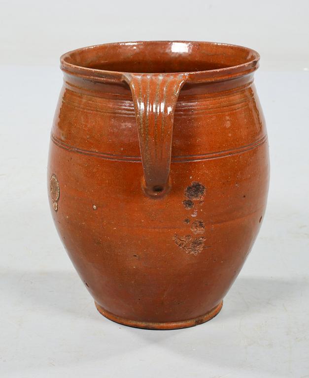 KRUS, lergods, 1800-tal.
