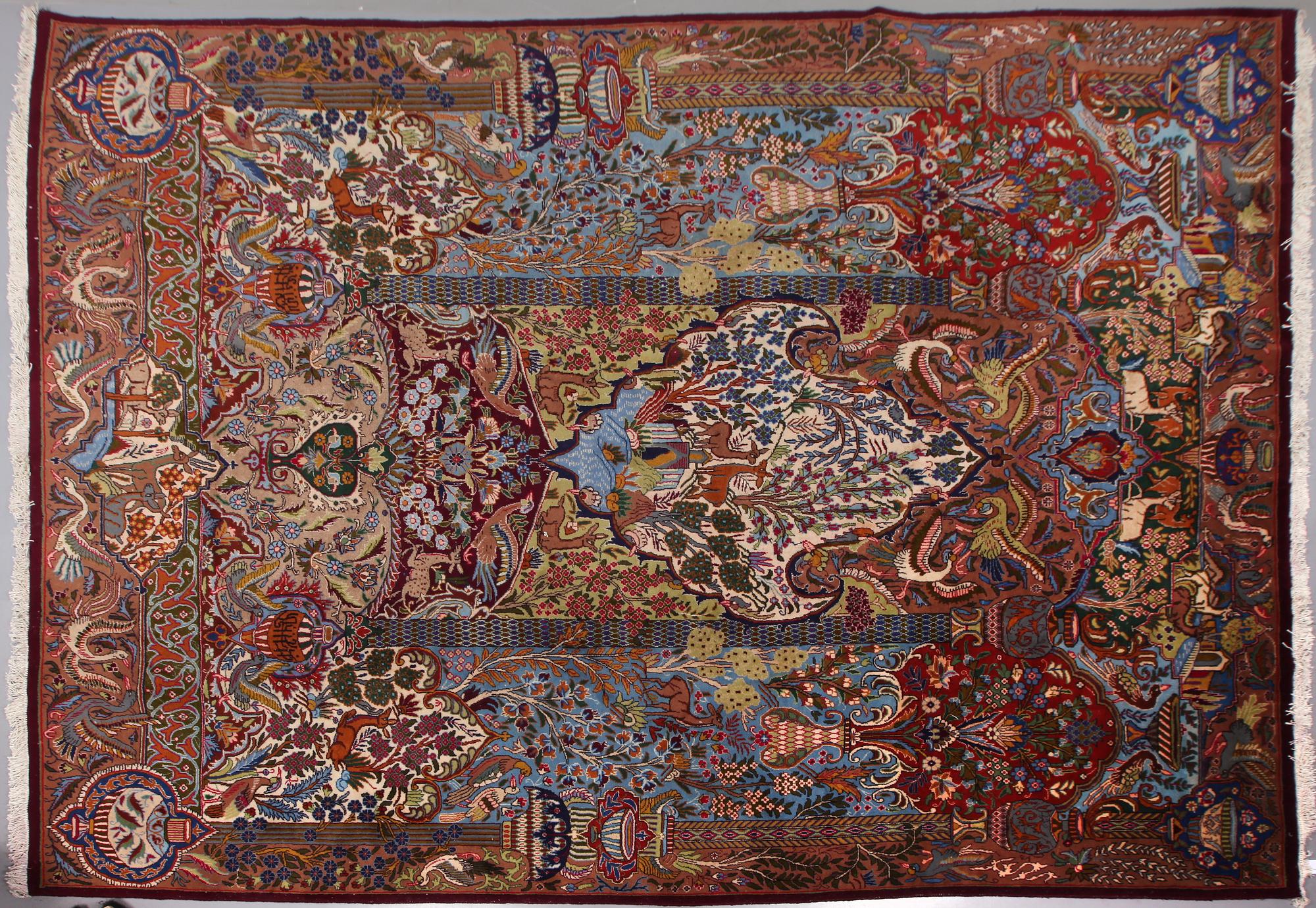 MATTA, Kashmar, modern tillverkning, 390 x 296 cm.