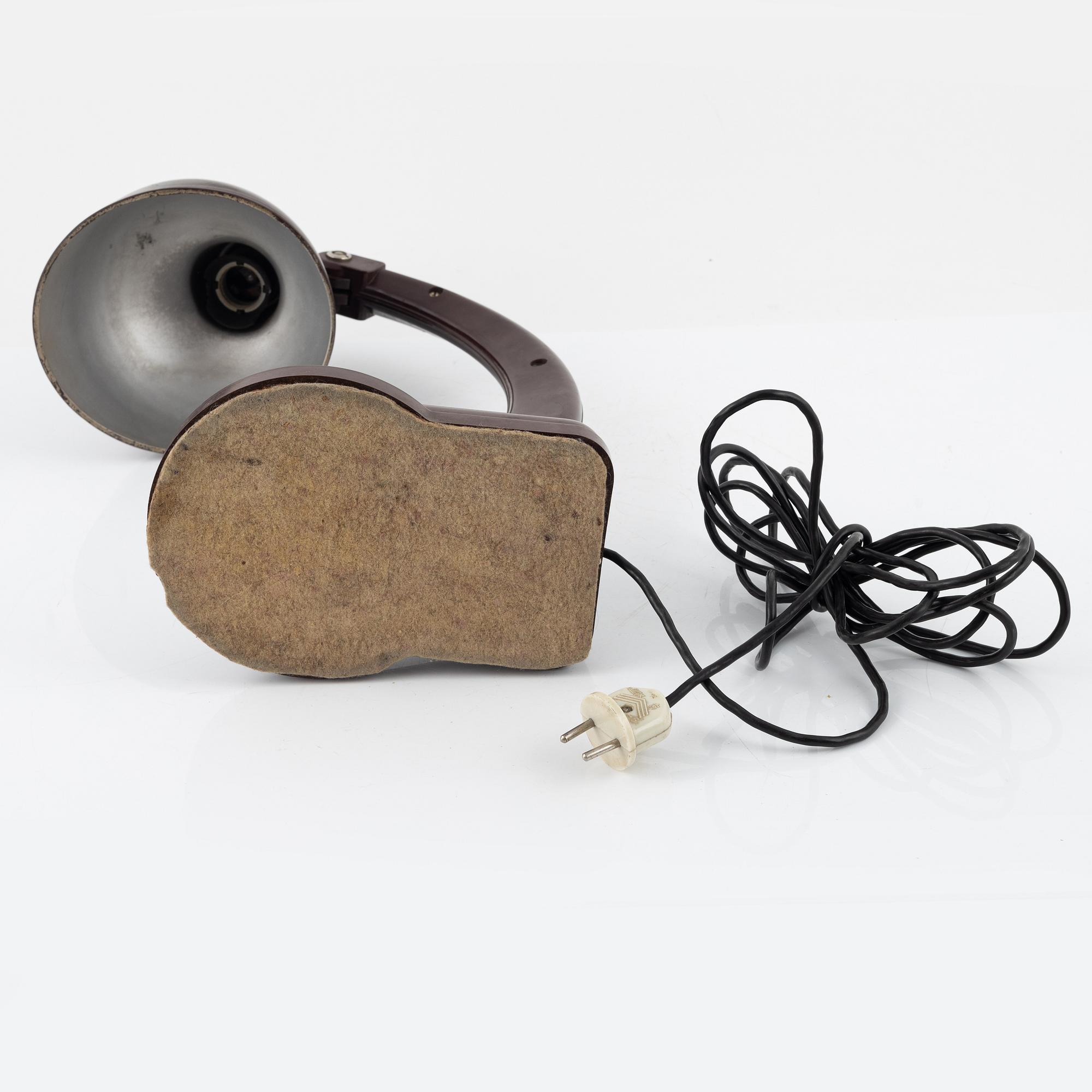 A table lamp, Czechoslovakia, 1930's.