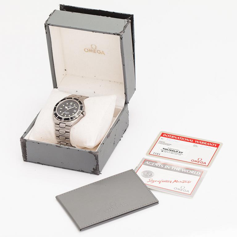 Omega, Seamaster, 200m, wristwatcj, 40 mm.