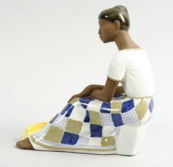 FIGURIN, stengods, Mari Simmulsson, Upsala-Ekeby.