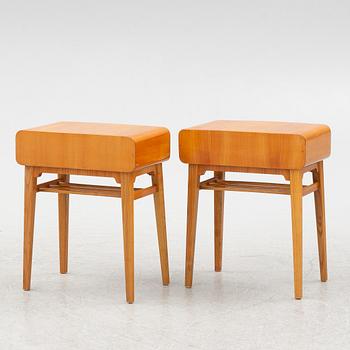 Axel Larsson, Sängbord, ett par, för Bodafors, 1900-talets mitt.