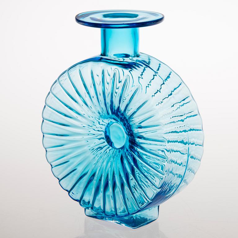 HELENA TYNELL, FLASKA, 'Aurinkopullo', glas, märkt Helena Tynell 100, Lasismi, 82/300, utgiven 2018.