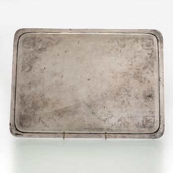 A 5-piece Persian tea service, first half of the 20th century.