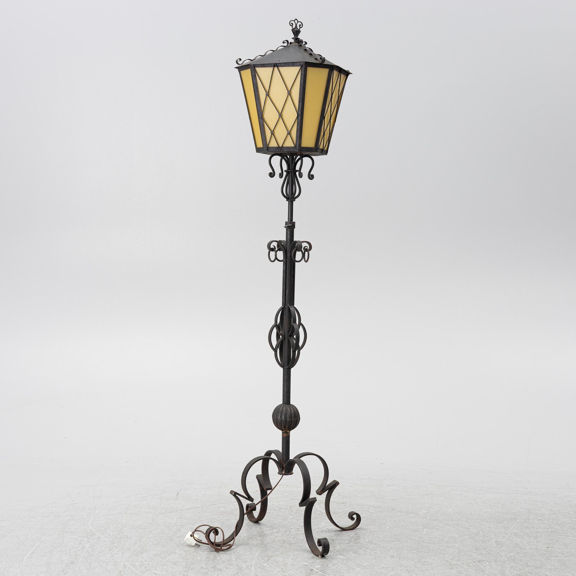 Bjerkås, a floor light model 1162, Gothenburg, 1940s.