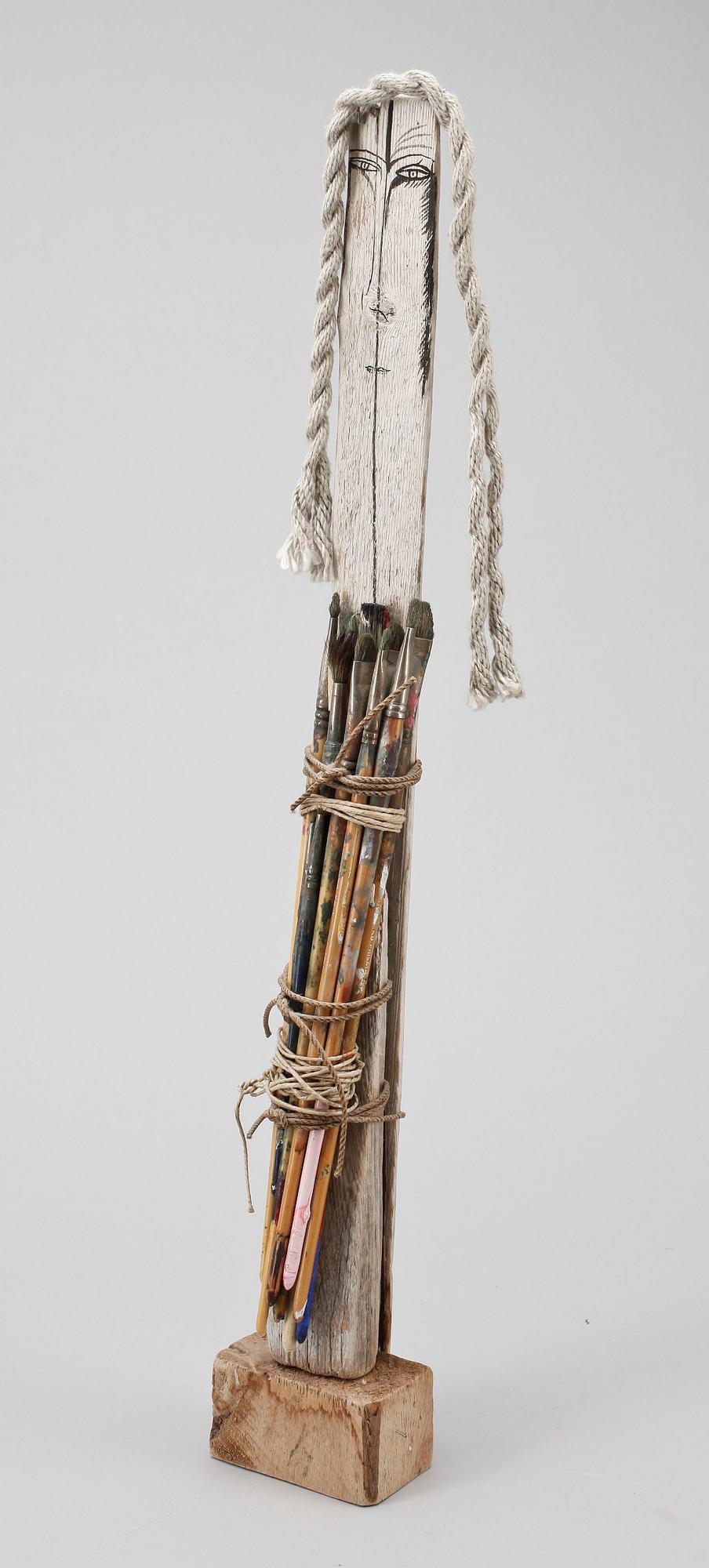 MADELEINE PYK, skulptur, signerad a tergo.