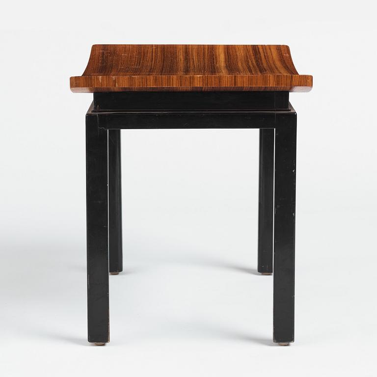 A Swedish Grace, stool, possibly executed by cabinetmaker Albin Johansson, 1930s.