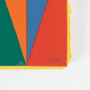 C Göran Karlsson, silkscreen in colours, signed 119/150.