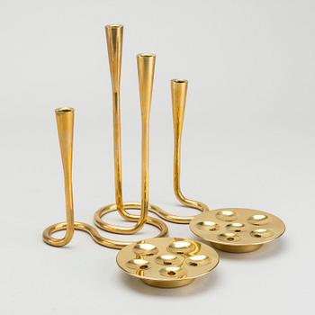 KANDELABRAR 4 st Dansk Design 1900-talets senare del.