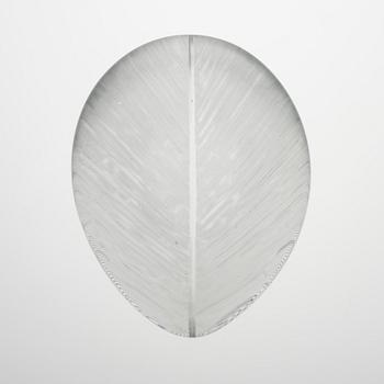 FAT, glas, "Blad 3337", signerad Tapio Wirkkala, Iittala.