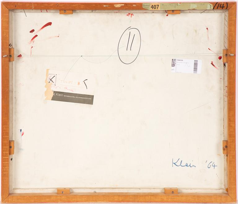 Bernat Klein, "Tulips 4".