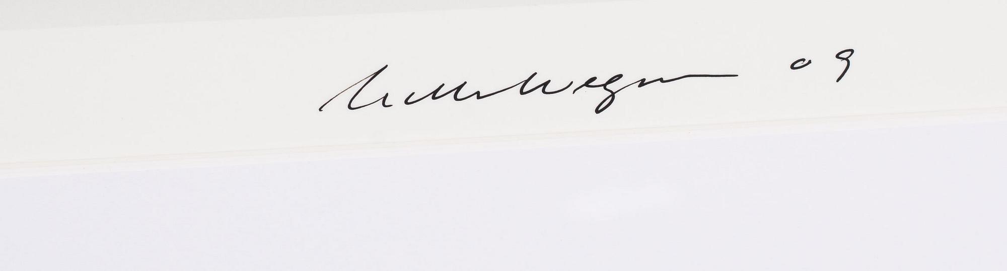 William Wegman, "Friends".