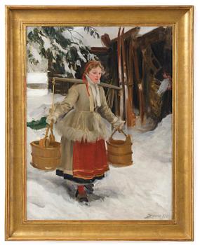 Anders Zorn, "Hämta vatten" ("The Water Pails").