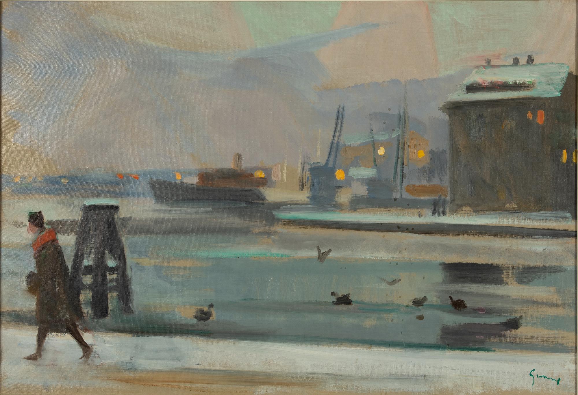Carl Gunne, Strandvägen.