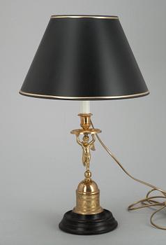 BORDSLAMPA, empire, 1800-talets början.