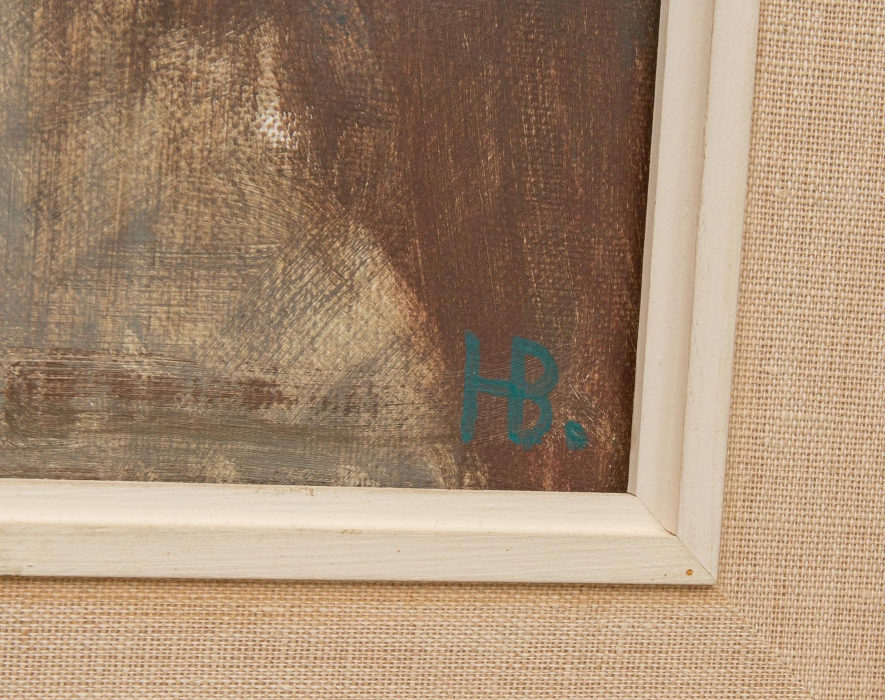 HANS BILLGREN, olja på duk, monogramsignerad.