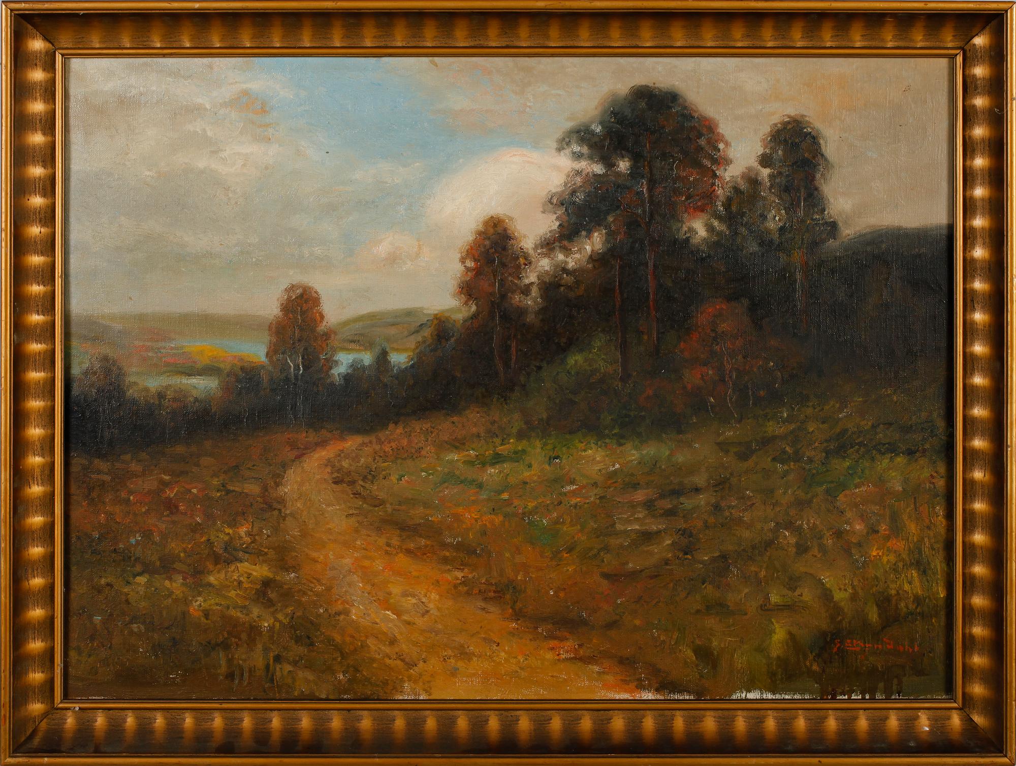 STEN EKENDAHL, olja på duk, sign.