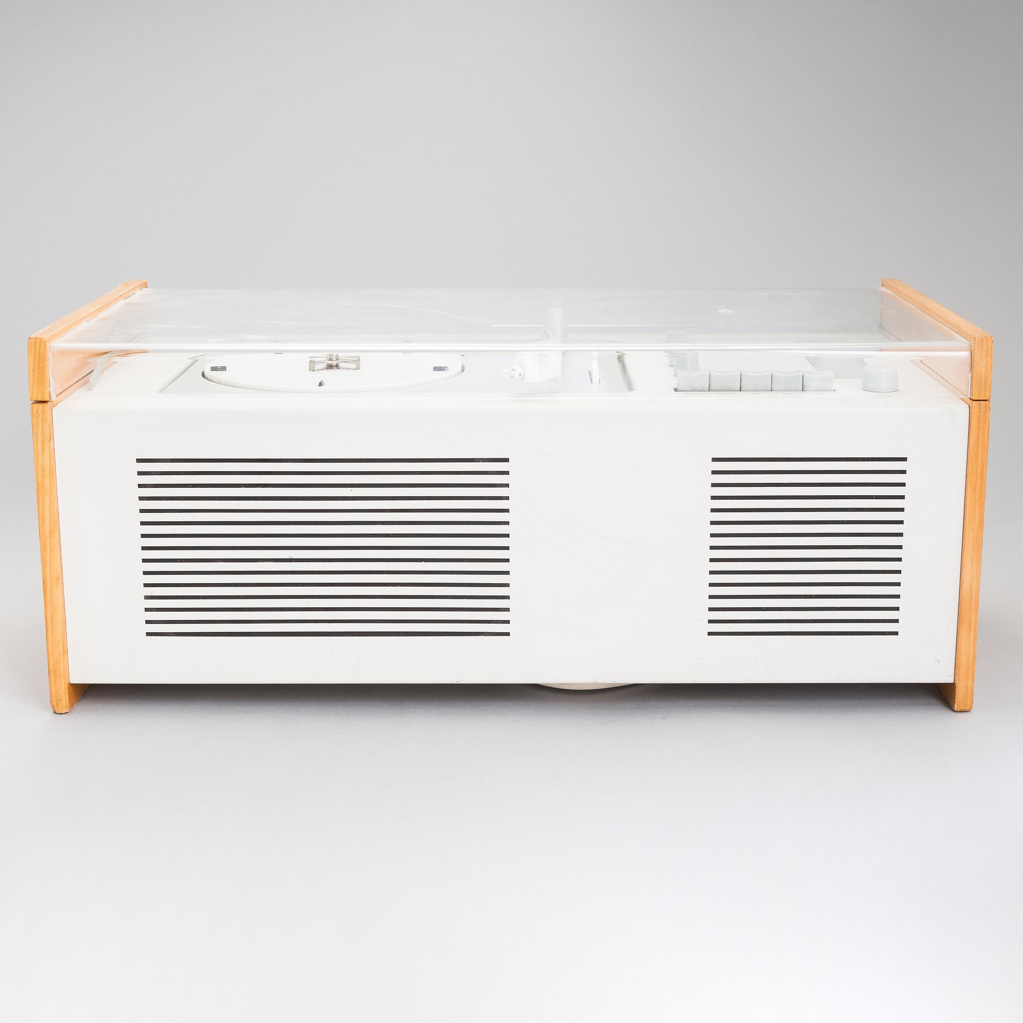 RADIOGRAMMOFON, "Phonosuper SK-5", Hans Gugelot & Dieter Rams, Braun AG, Tyskland, 1950-60-tal.