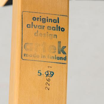 ALVAR AALTO, nojatuoli, malli 406, Artek, 1900-luvun loppu.