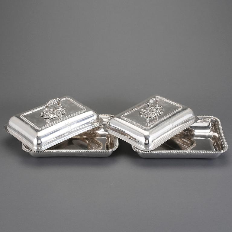 KAROTTER, ett par, pläter, England, 1900-talets början.