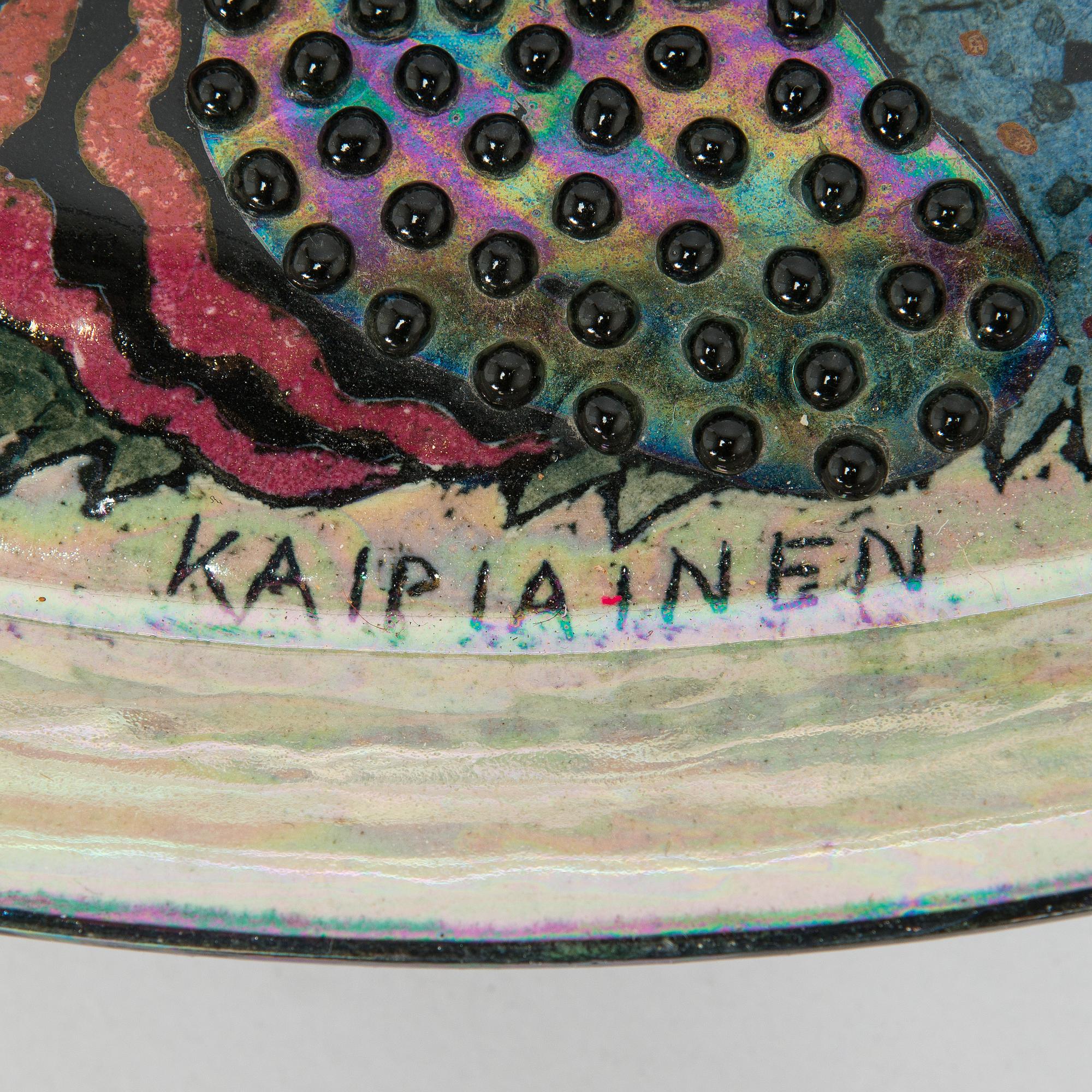 Birger Kaipiainen, skålfat, signerad Kaipiainen.