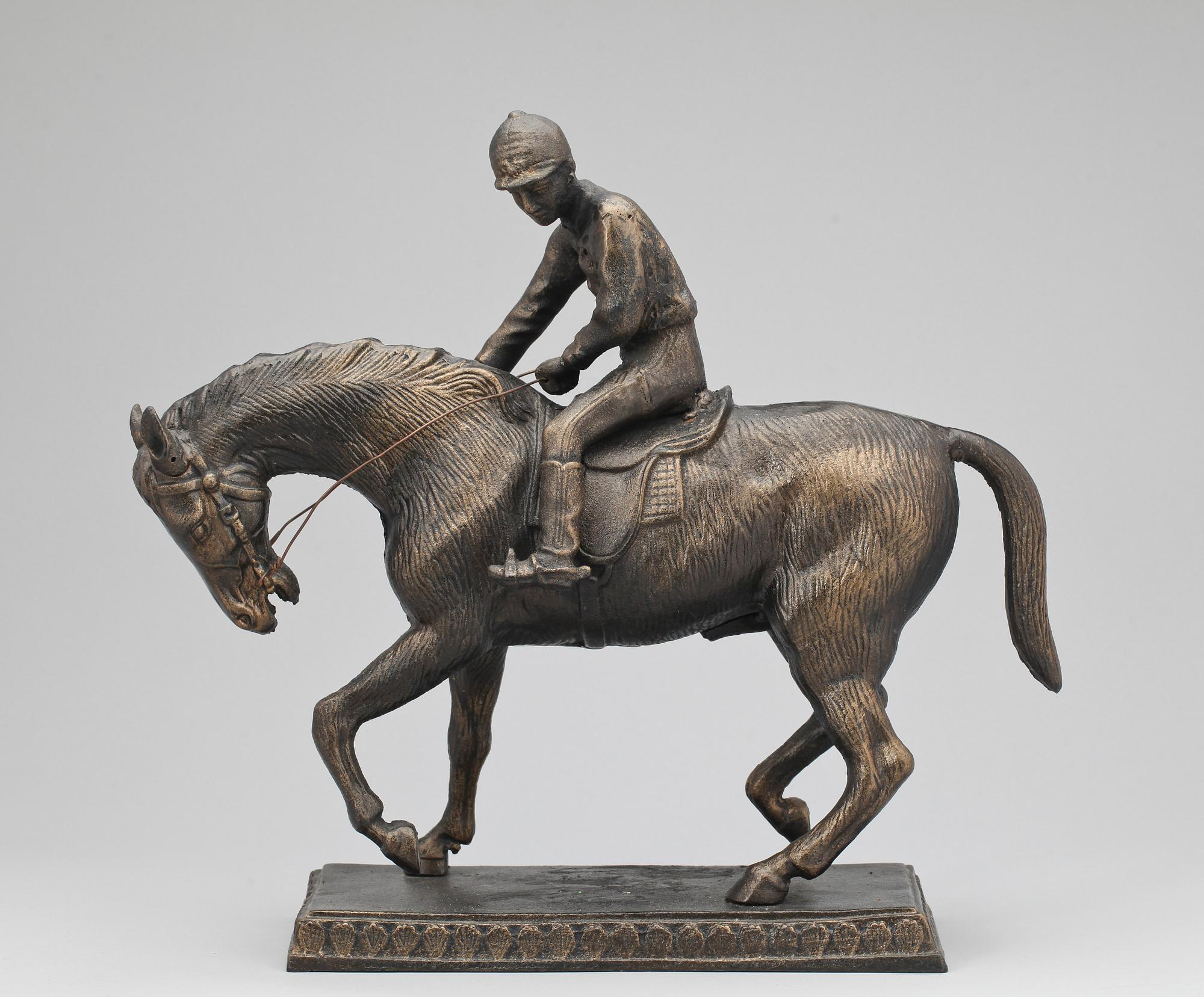 SKULPTUR, metall, 1900/2000-tal.