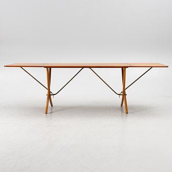 Hans J. Wegner, Dining table with leaves, 'AT-304', Andreas Tuck, Denmark, 1950s-60s.