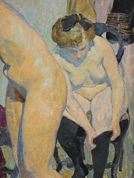 Carl Wilhelmson, "Modellerna" ("The models").