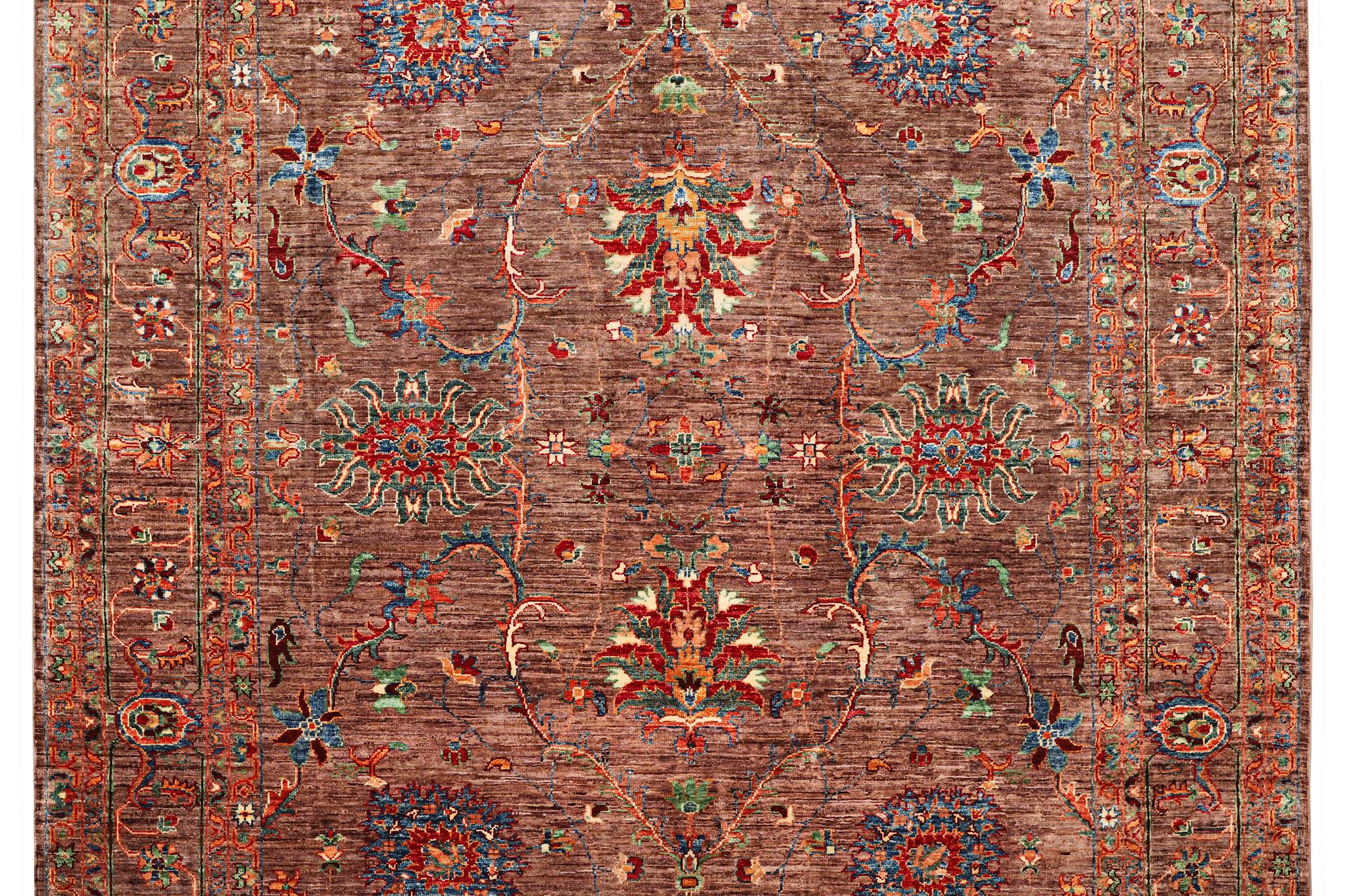 A carpet, Ziegler Ariana, c. 310 x 208 cm.