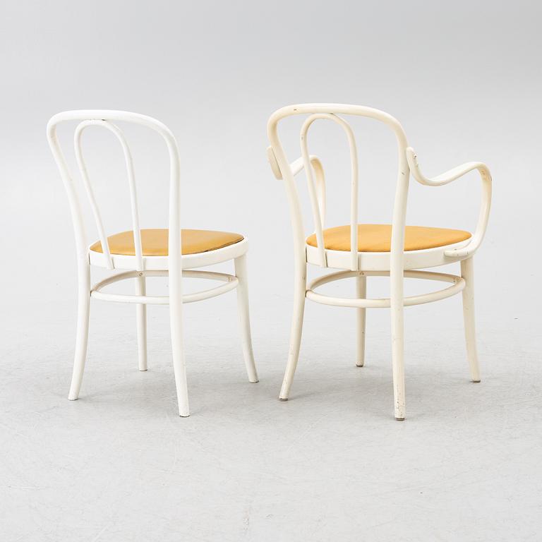 Stolar, 6 st, Gemla, 1900-talets andra hälft.