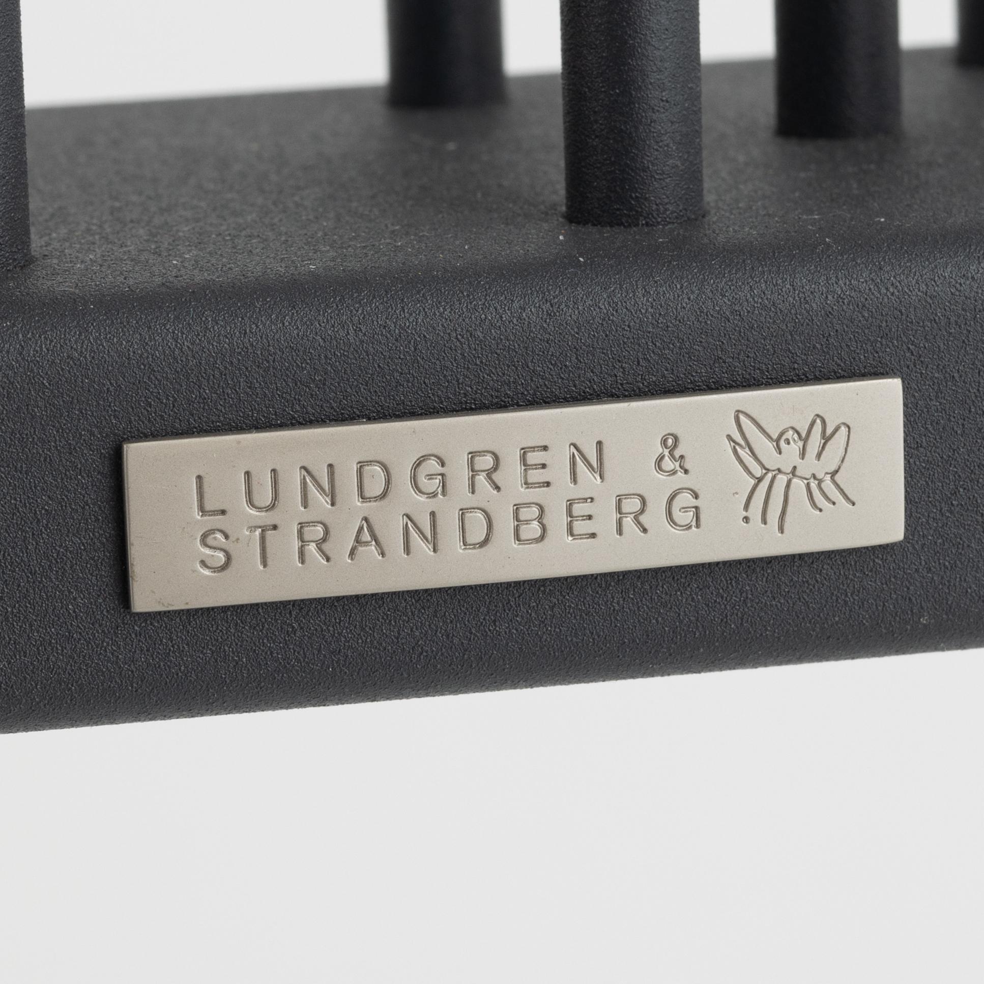 A group of three 'Elflugan' table lights, Lundgren & Strandberg.