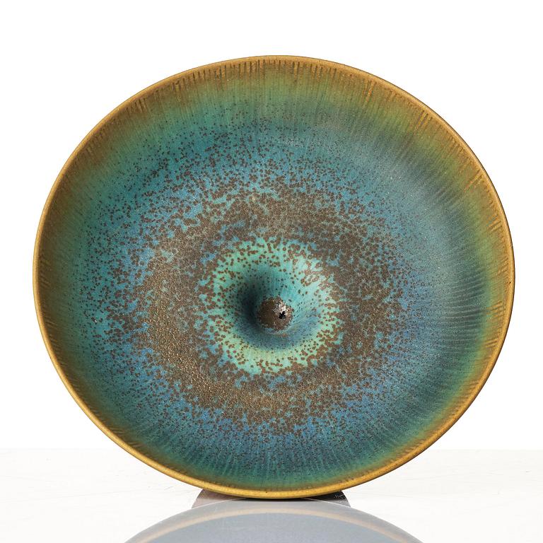 Wilhelm Kåge, a Farsta Spirea stoneware bowl, Gustavsberg Studio 1957.