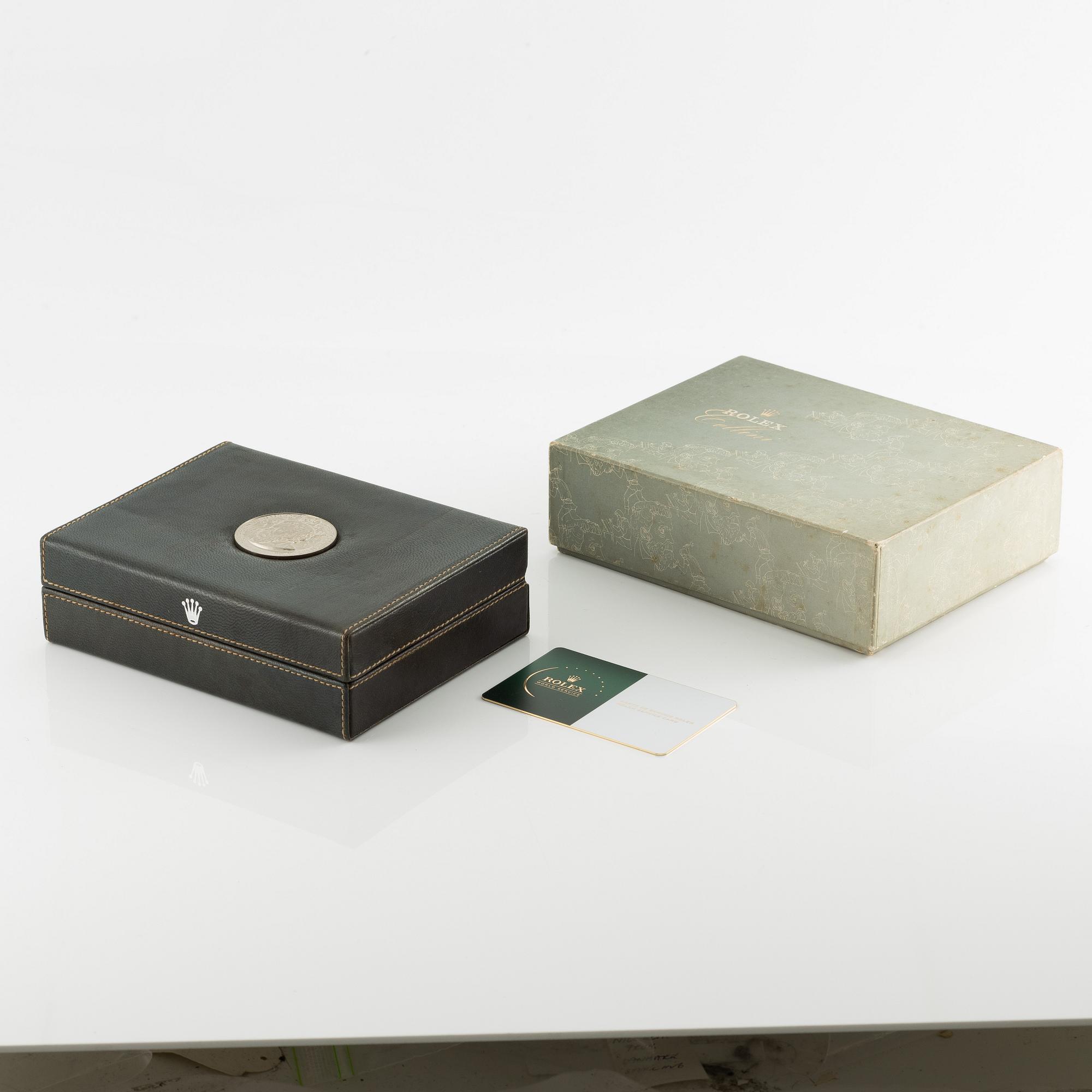 Rolex, Cellini, "Wood Dial", armbandsur, 29 mm.