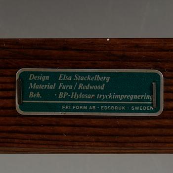TRÄDGÅRDSGRUPP, 4 delar, Elsa Stackelberg, Fri form, 1900-talets andra hälft.
