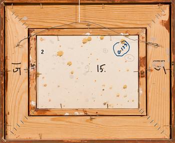 GEORGES VON SWETLIK, munaöljytempera levylle, signeerattu.