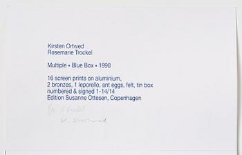 Rosemarie Trockel & Kirsten Ortwed, "Blue Box", 1990.