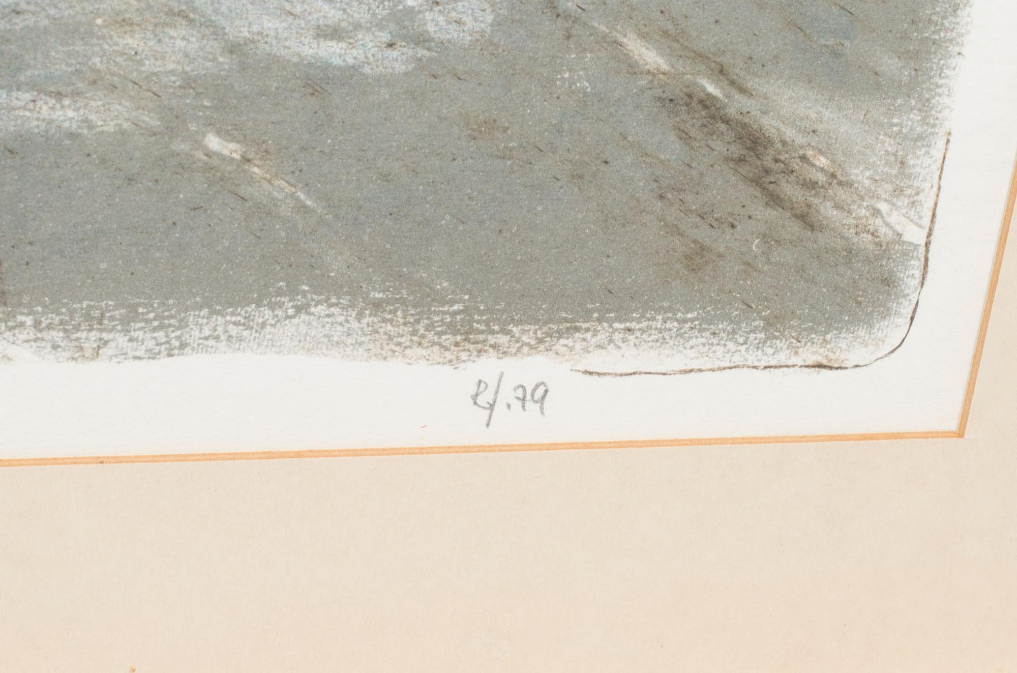 ROJ FRIBERG, färglitografi, monogramsignerad, daterad 79 och numrerad 47/191.