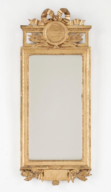 SPEGEL, Gustaviansk, Stockholms hallstämpel 1786.