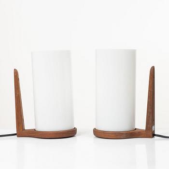 Uno & Östen Kristiansson, Wall lights, a pair, Luxus, 1960s.