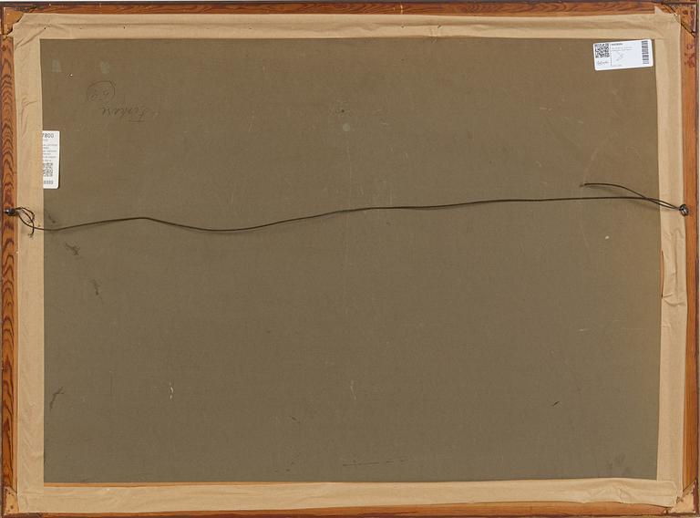 Eric Hallström, Skärgårdsidyll med fiskare.