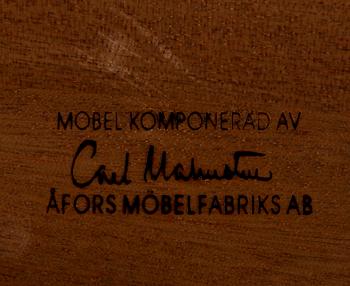 BORD, 2 st, "Ovalen", Carl Malmsten, Åfors Möbelfabrik, 1900-talets andra hälft.