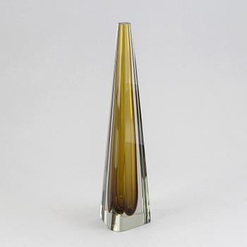Kaj Franck, glass sculpture, Nuutajärvi/Notsjö, signed and dated - 62.