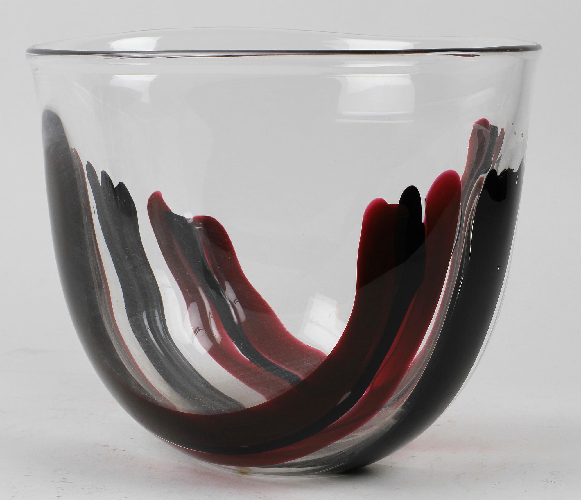 VAS, glas, Lars Hellsten, Orrefors.