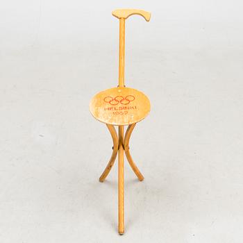 A Finnish folding chair designed for the 1952 summer Olympics in Helsinki.