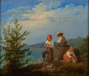 NILS ANDERSSON, attributed to, oil on canvas.