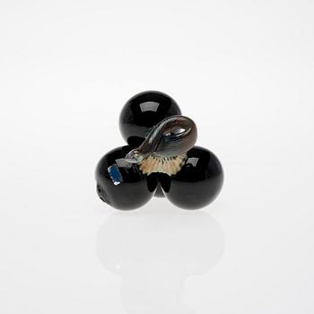 FIGURIINI, lasia, signeerattu Oiva Toikka, Nuutajärvi Notsjö 109/200.