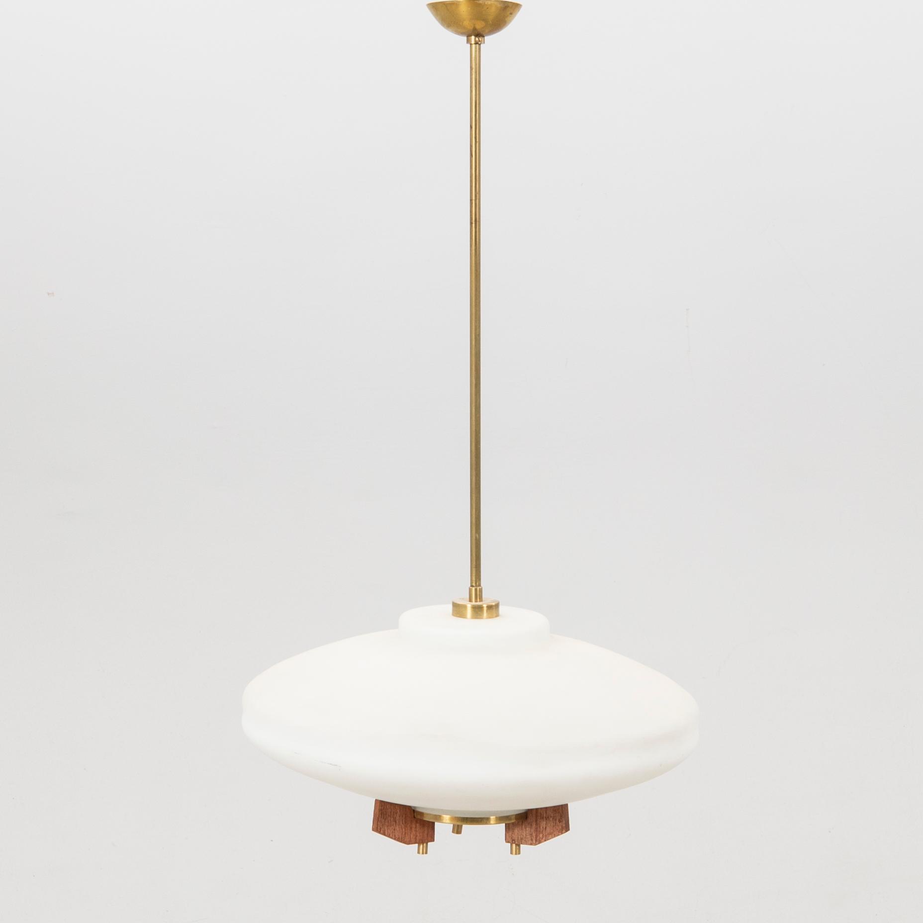 Ceiling lamp, mid-20th century.